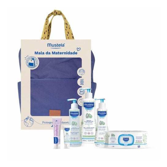 Mustela Bebe Kit Maternidad Azul