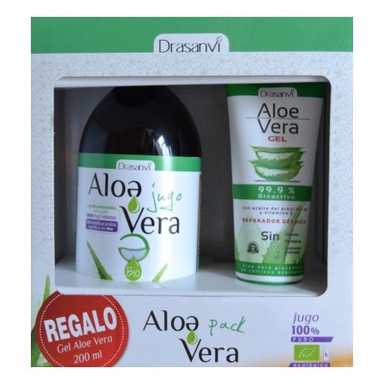 Drasanvi Juice Aloe Vera + Gel Aloe Vera Set