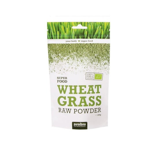 Purasana Wheat Grass Raw Powder 200g
