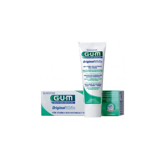 GUM® Original hvid tandpasta 75ml