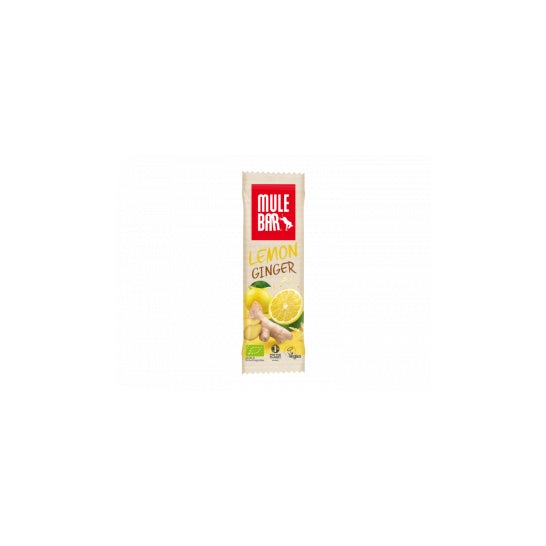 Mulebar Bar biologico e vegano Limone limone zenzero 40g