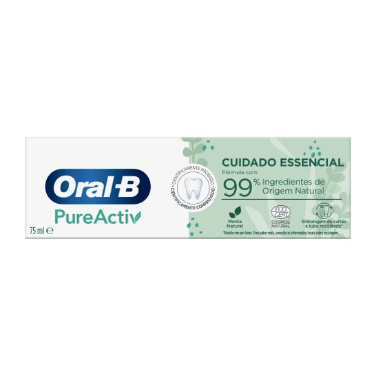 Oral B PureActiv Essential Care Menta Natural 75ml