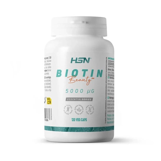 HSN Biotina 5000mcg 120vcaps