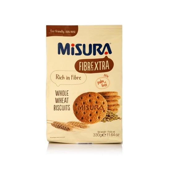 Misura Fibrextra Biscotti Integrali 330g