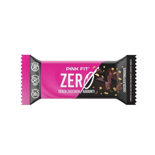 Proaction Pink Fit Bar Zero Cioccolato Fondente 30g
