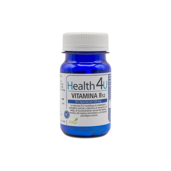 H4U Vitamine B12 30 Capsules van 500mg