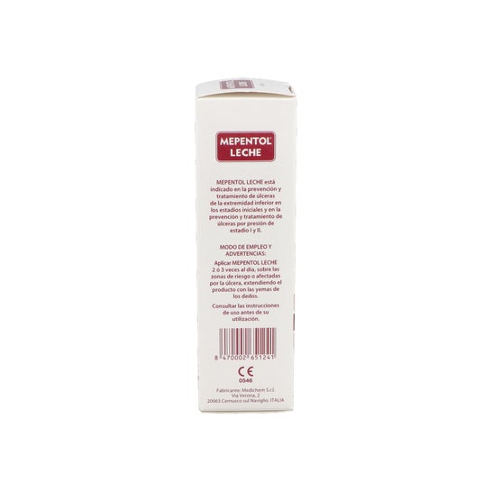 Mepentol Leche Emulsión para Úlceras 100ml
