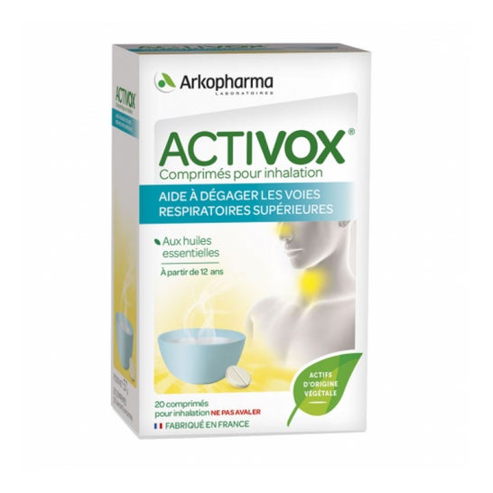 Activox Essential Oil Inhalation Tablets Box Of 20