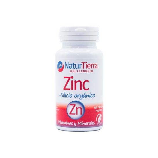 Naturtierra Zinco + Silicio Bio 45 Capsule Vegetali