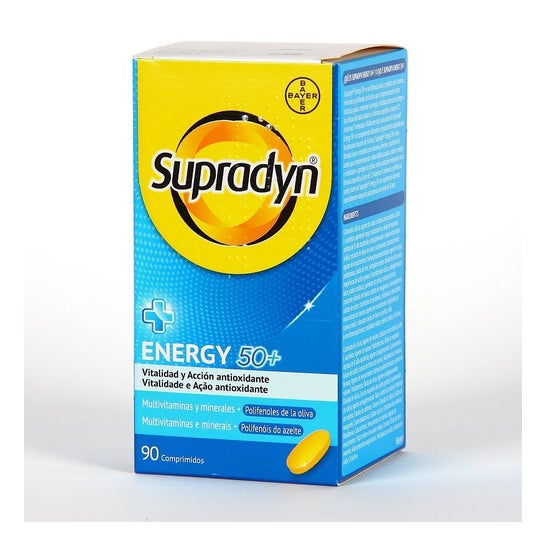 Supradyn Activo 50+ Antioxidantes 90comp