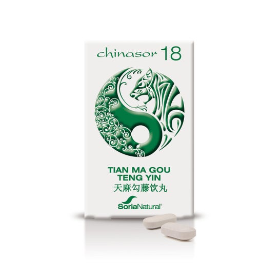 Soria Natural Chinasor 18 Tian Ma Gou Teng Yin 30comp