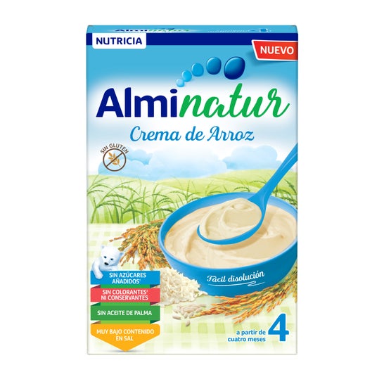Almirón Alminatur Papilla Crema De Arroz 250g