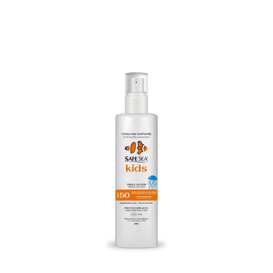 Safe Sea Kids speciale kwallen zonnebrandcrème SPF50 + spray 100ml
