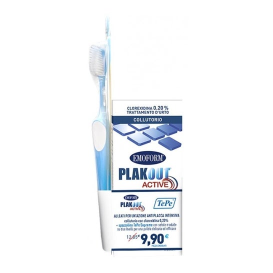 Polifarma Benessere Pack Emoform Plak Out Active+ Cepillo