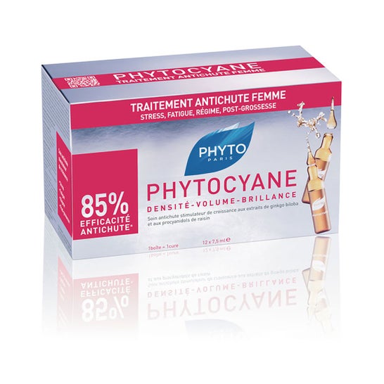 Phyto Phytocyane Ampollas Reaccional 12x7,5ml