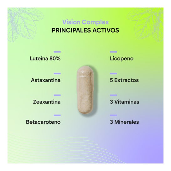 Nutralie Vision Complex de Luteína+Zeaxantina+Astaxantina Ojos 60caps