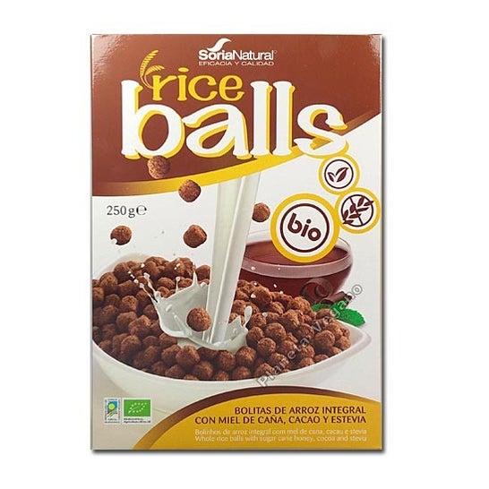 Soria Natural Rice Balls Bolitas de Arroz con Chocolate Bio 1ud