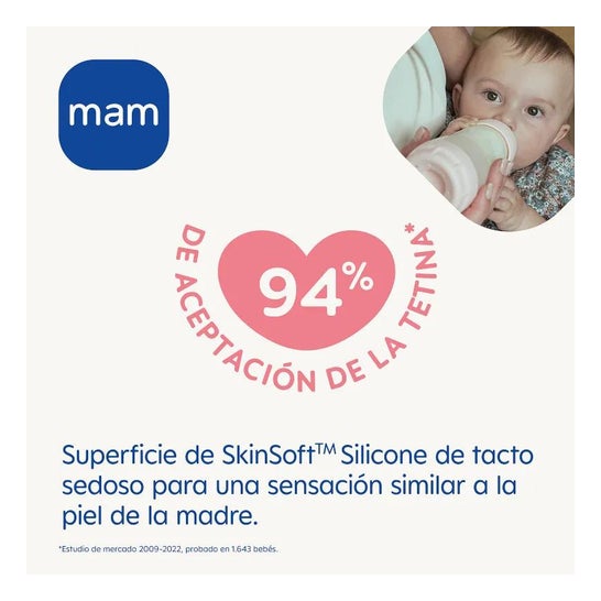 Mam Baby Biberón Anticólico 320 Ml Rosa Mam Baby Biberón Anticólico 320 Ml Rosa