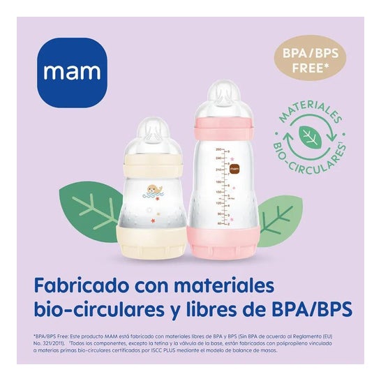 Mam Baby Biberón Anticólico 320 Ml Rosa Mam Baby Biberón Anticólico 320 Ml Rosa