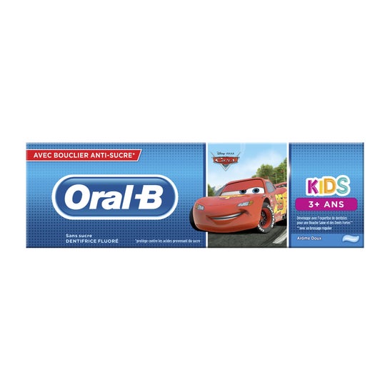 Oral-B Kids Dentifrice Fluoré Sans Sucre 3+ Años 75ml