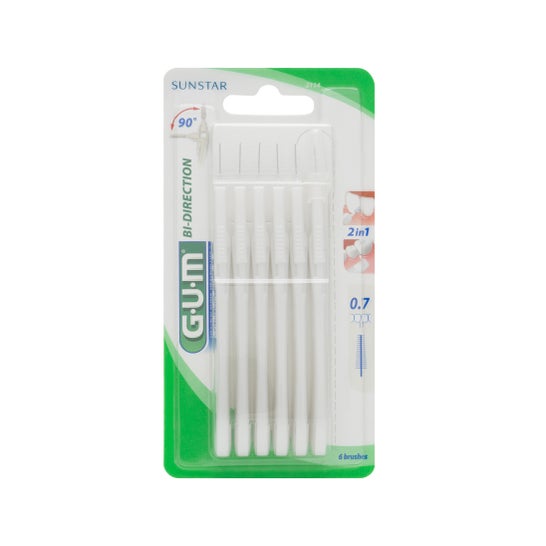GUM® cepillo Proxabrush Bi direction R.2114 6 uds