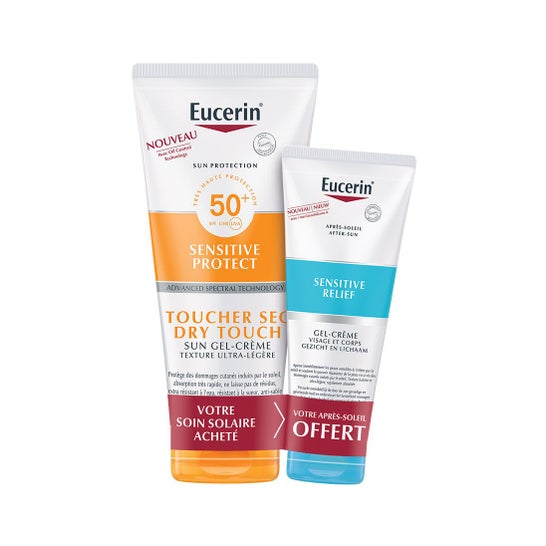 Eucerin Duo Sensitive Protect Dry Touch SPF50 + Sensitive Relief