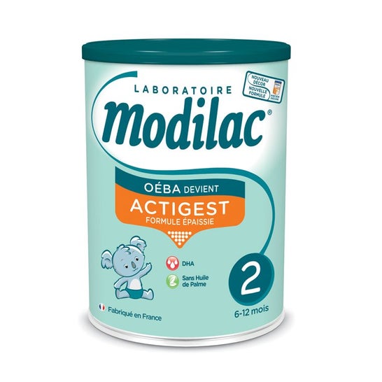 Modilac Expert Actigest Lait 2ème Age 800g