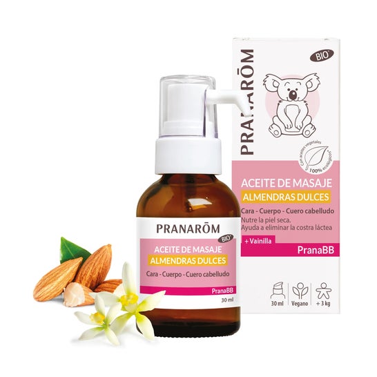Pranarôm PranaBB Aceite de Masaje Almendras Dulces 30ml