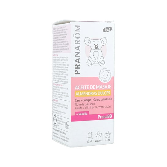 Pranarôm PranaBB Aceite de Masaje Almendras Dulces 30 ml