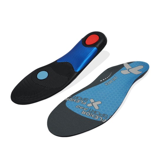 Flexor Sport Running Insoles Feet Low Arch Fx10 022 43/44 1 pair