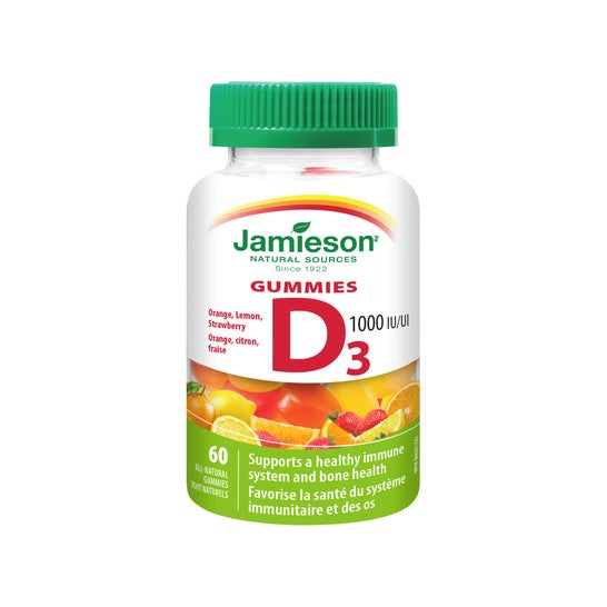 Jamieson Vitamina D Gummies 60uds