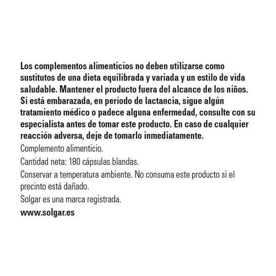 Solgar Oceanic Beta-carotene 7mg 180c Solgar Oceanic Beta-carotene 7mg 180c