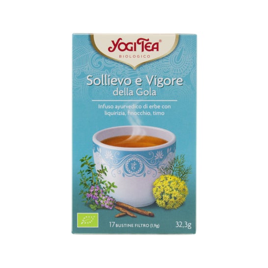 Yogi Tea Sollievo e Vigore della Gola 17bustine