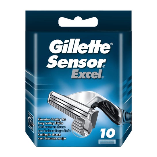 Ostrza do golenia Gillette Sensor Excel 10 szt.