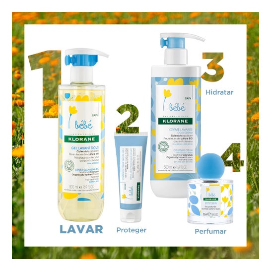 Klorane Bebé Gel Limpiador Suave 500ml