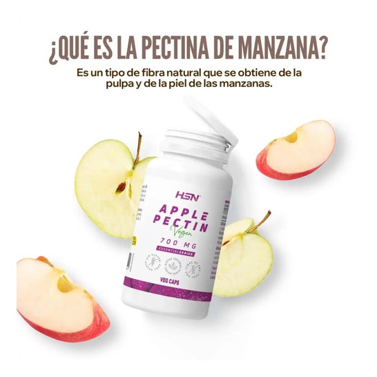 HSN Pectina de Manzana 700mg 120vcaps