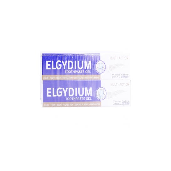 Elgydium Gel Dentífrico Multi-action 2x75ml