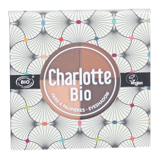 Charlotte Bio Palette Fard à Paupières Nude Brown 4x1.4g