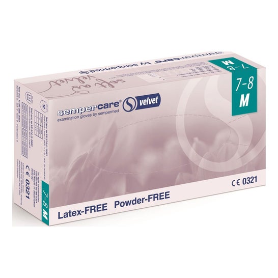 Sempercare Glove Free Powder Latex Size L 100uds