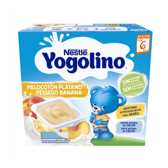Nestle Yogolino Melocotón Plátano 4x100g