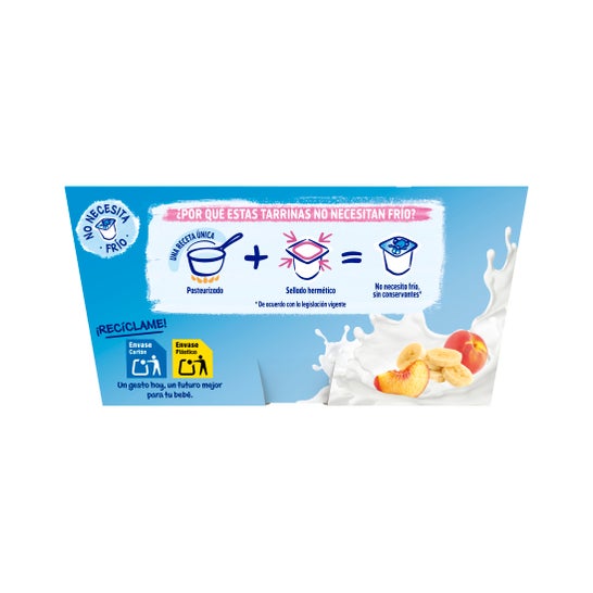 Nestle Yogolino Melocotón Plátano 4x100 g