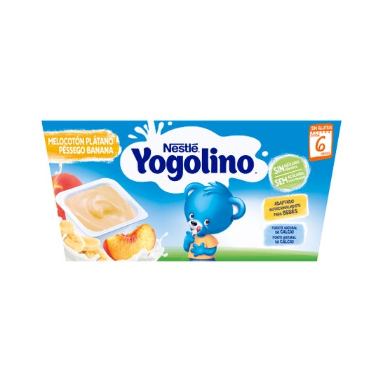 Nestle Yogolino Melocotón Plátano 4x100 g
