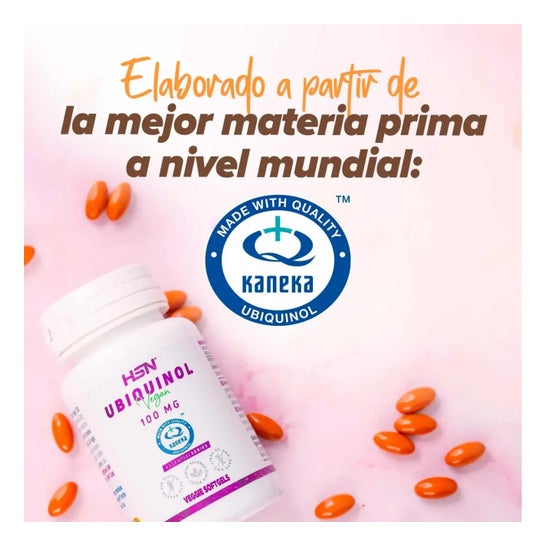 HSN Ubiquinol Kaneka Ubiquinol™ 100mg 120 perlas vegetales