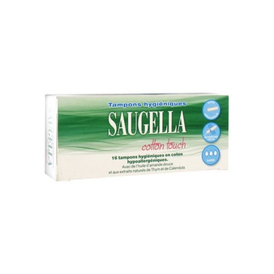Saugella Cotton Touch Tampons Hygiéniques Super 16uds