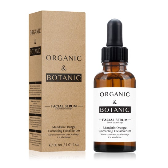 Organic & Botanic Serum Facial Naranja Mandarina Renovador 30ml
