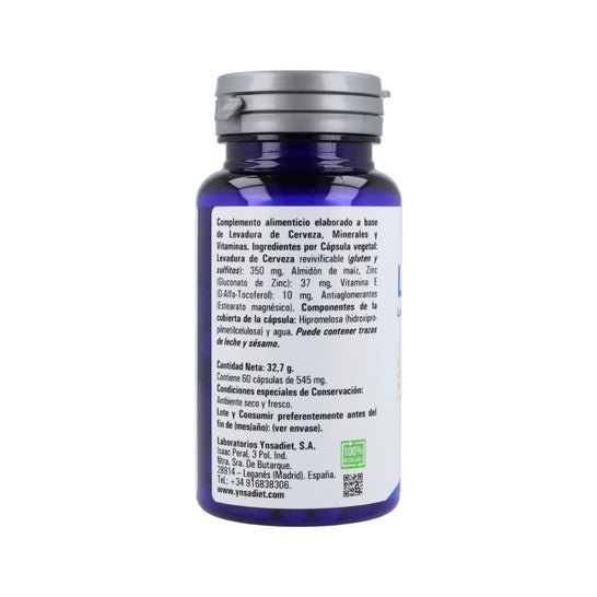 Hijas del Sol Leva-Zinc 60 vcaps
