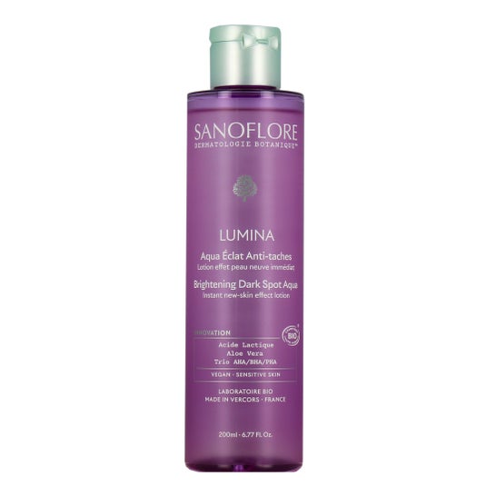 Sanoflore Lumina Aqua Loción Antimanchas Luminosidad Bio 200 ml
