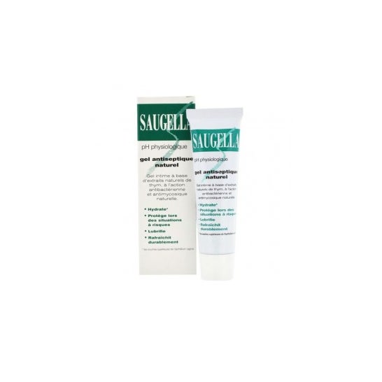 Saugella Antiseptic Gel Natural 30 Ml