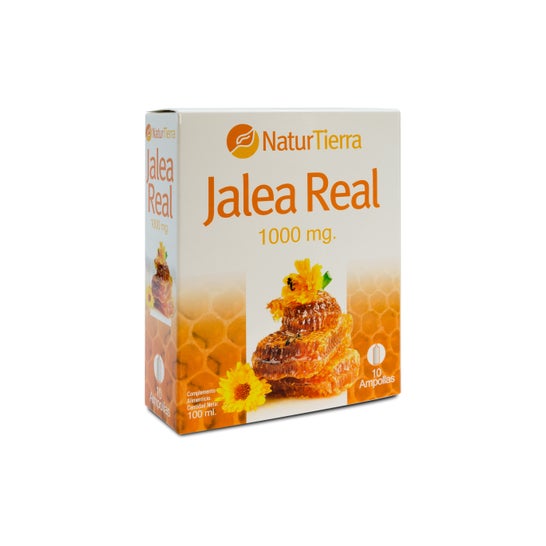 NaturTierra Jalea Real 1000mg 10 ampollas