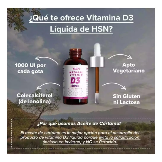 HSN Vitamina D3 Líquida 30 ml